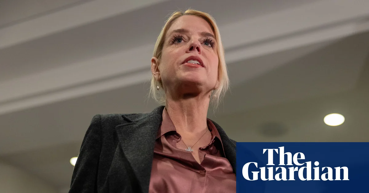 Democrats walk out in protest over ‘outrageous fake’ Epstein briefing from Pam Bondi | Pam Bondi