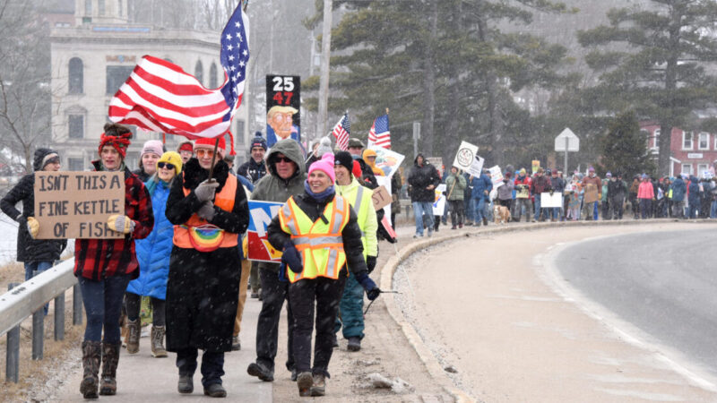 Epstein, Iran and ICE top concerns at Saturday’s ‘No Kings’ rally in Saranac Lake | News, Sports, Jobs