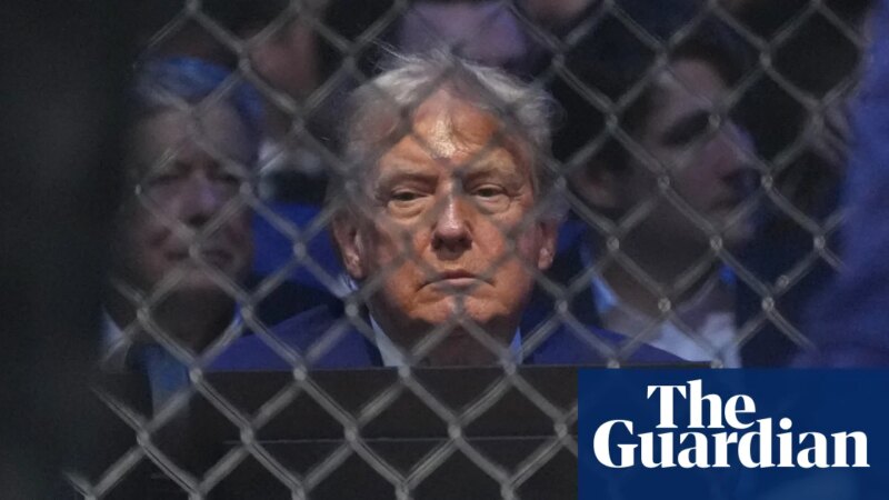 The UFC match plot: how a far-right group tried to assassinate Trump at his own event | US news