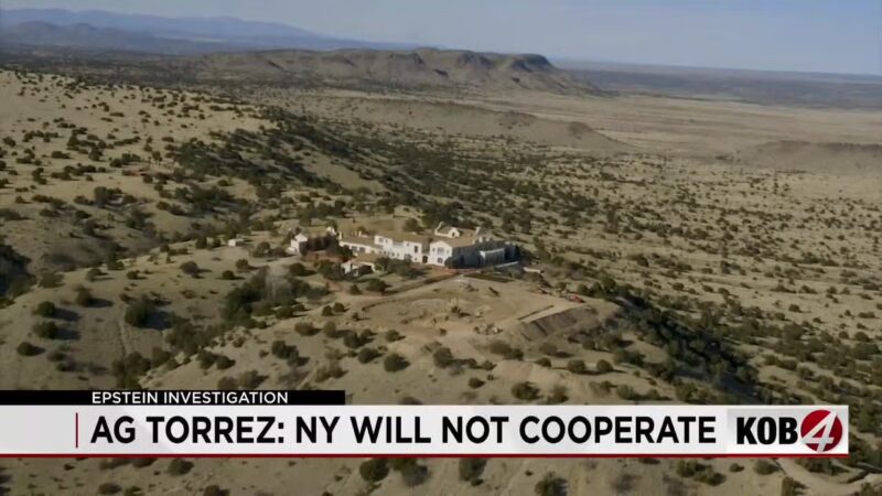NMDOJ: Feds in NY will not cooperate with criminal investigation into Epstein
